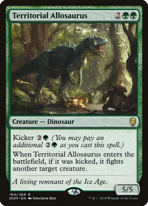 Territorial Allosaurus [Foil]