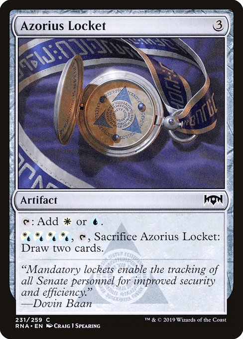 Azorius Locket [Foil]