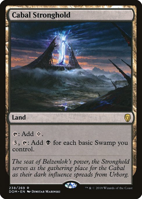 Cabal Stronghold [Foil]