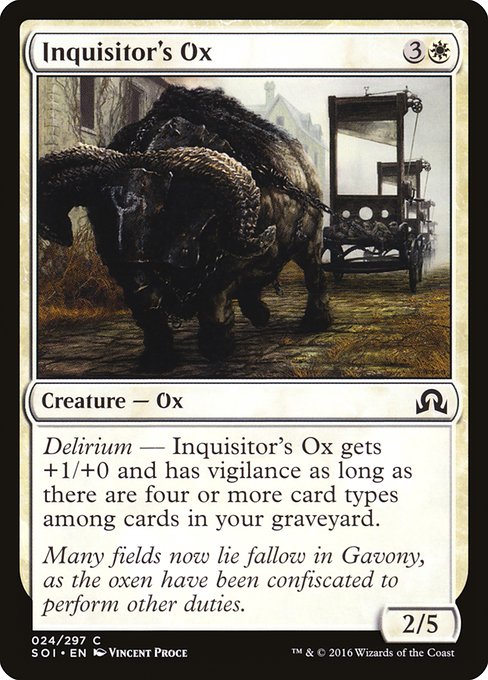Inquisitor's Ox [Foil]