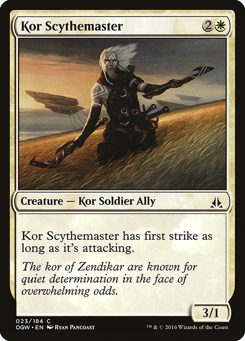 Kor Scythemaster [Foil]