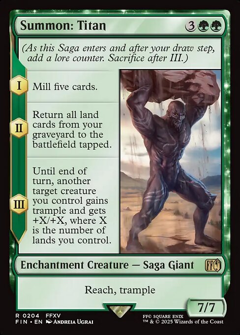 Summon: Titan [Foil]