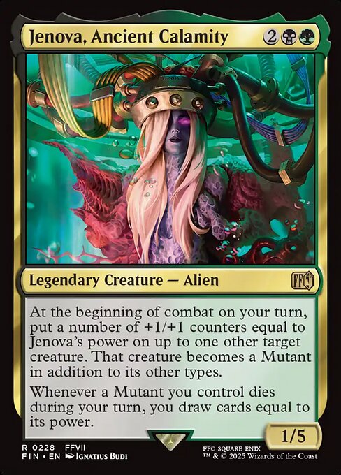 Jenova, Ancient Calamity [Foil]