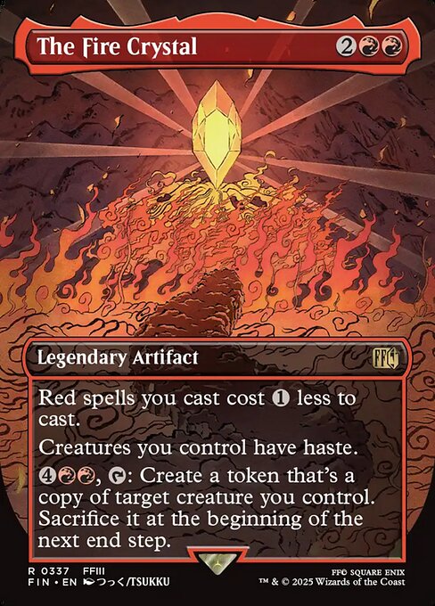 The Fire Crystal [Woodblock Foil]