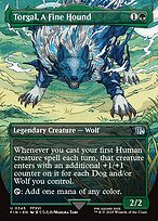 Torgal, A Fine Hound [Woodblock]
