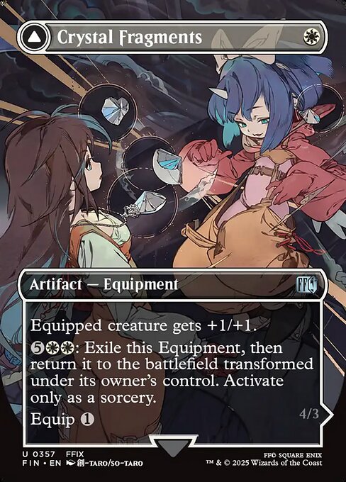 Crystal Fragments // Summon: Alexander [Woodblock]