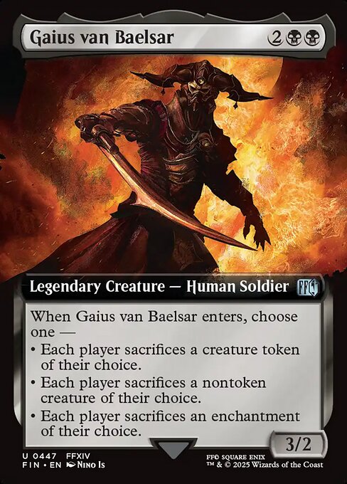 Gaius van Baelsar [Extended Artwork]