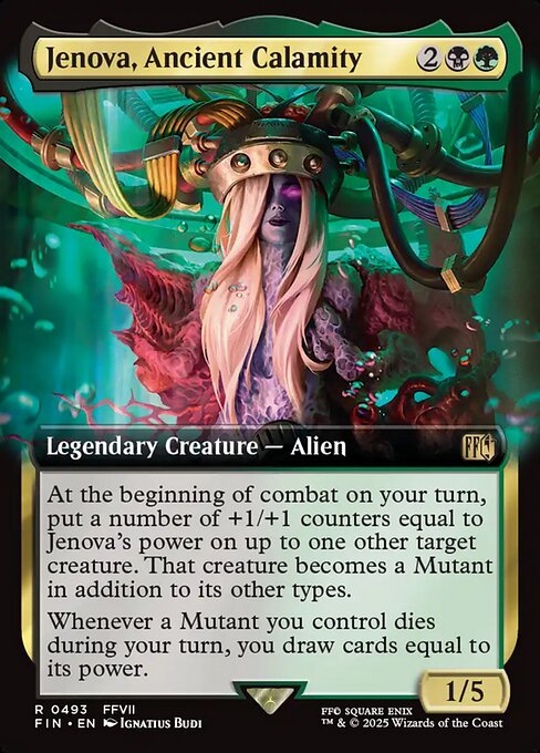 Jenova, Ancient Calamity [Extended Artwork Foil]