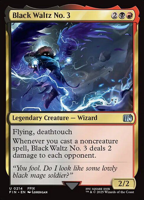 Black Waltz No. 3 [Foil]