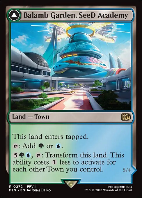 Balamb Garden, SeeD Academy // Balamb Garden, Airborne [Foil]