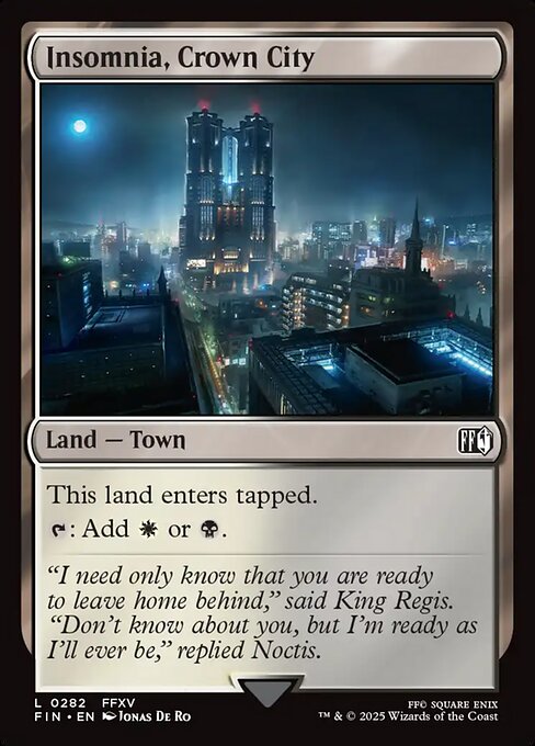 Insomnia, Crown City [Foil]