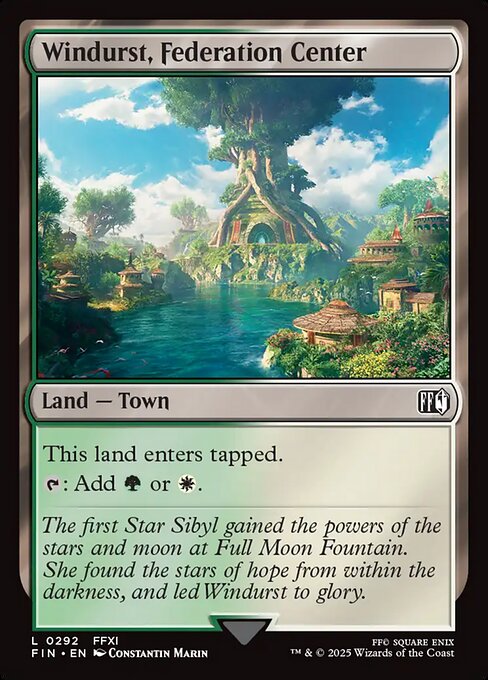 Windurst, Federation Center [Foil]