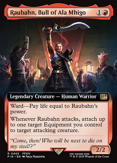 Raubahn, Bull of Ala Mhigo [Extended Artwork Foil]