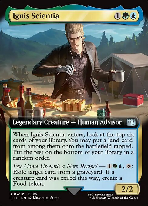Ignis Scientia [Extended Artwork Foil]