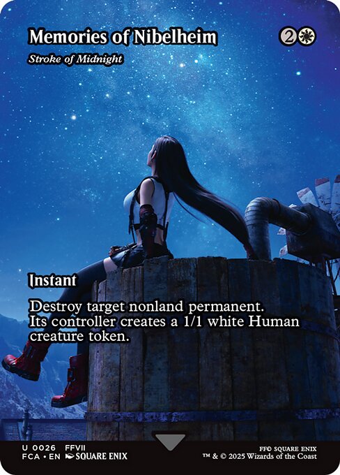 Memories of Nibelheim (Stroke of Midnight) [Borderless]