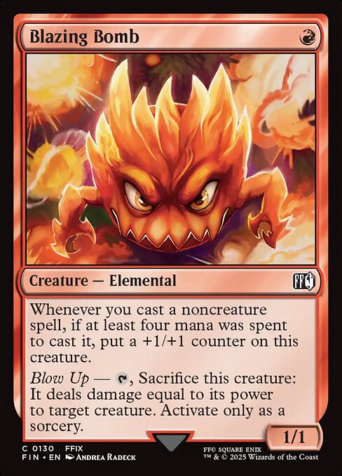Blazing Bomb [Foil]