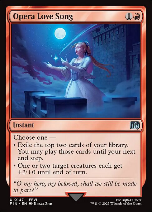 Opera Love Song [Foil]