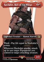 Raubahn, Bull of Ala Mhigo [Surge Foil Character Card]
