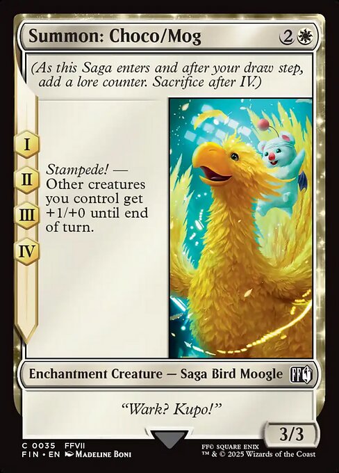Summon: Choco/Mog [Foil]