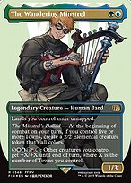 The Wandering Minstrel [Surge Foil Character Card]