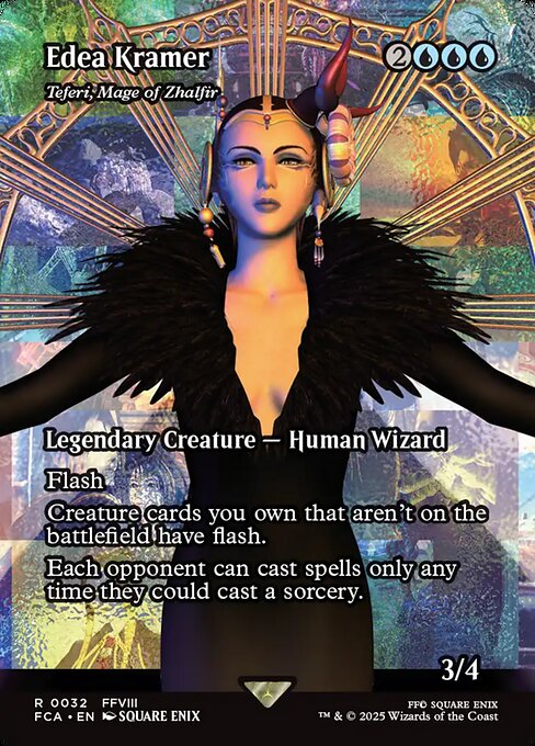 Edea Kramer (Teferi, Mage of Zhalfir) [Borderless]