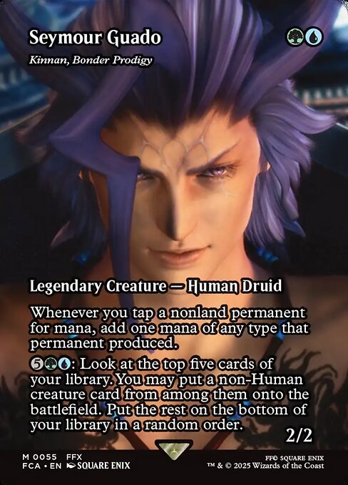 Seymour Guado (Kinnan, Bonder Prodigy) [Borderless Foil]