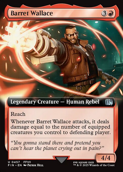 Barret Wallace [Extended Artwork]