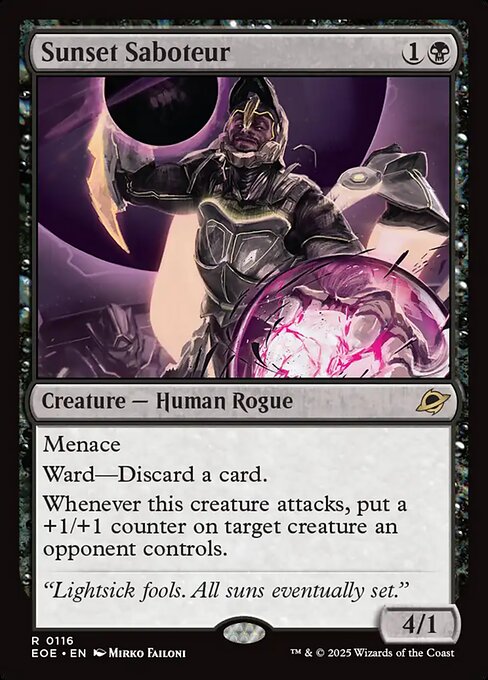 Sunset Saboteur [Foil]