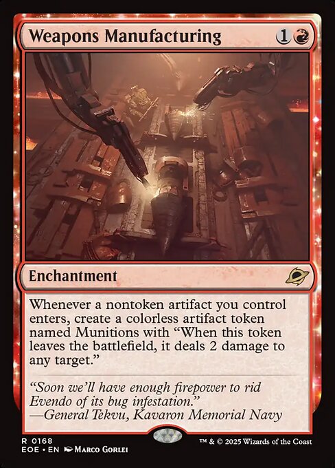 Weapons Manufacturing [Foil]