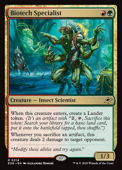Biotech Specialist [Foil]