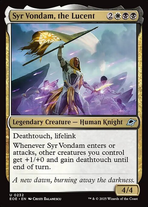 Syr Vondam, the Lucent [Foil]