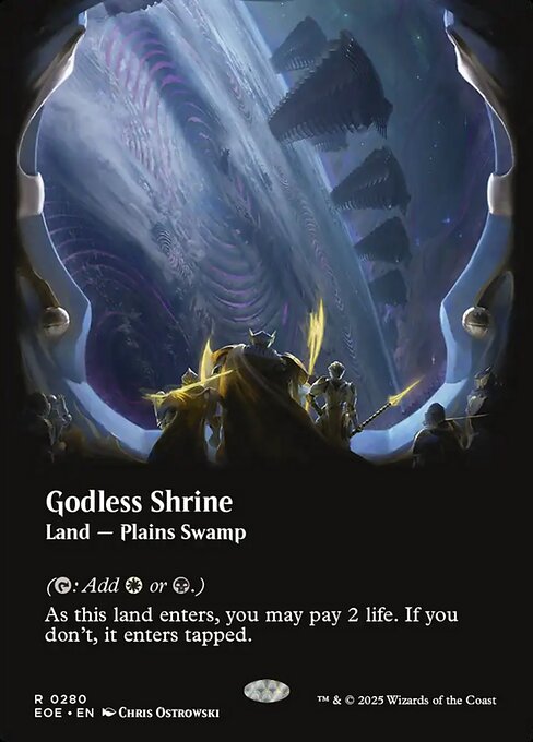 Godless Shrine [Extended Artwork Borderless Foil]