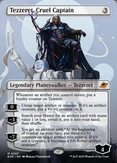 Tezzeret, Cruel Captain [Borderless]