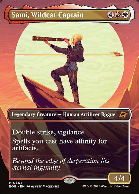 Sami, Wildcat Captain [Borderless Foil]