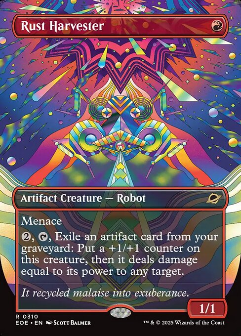 Rust Harvester [Borderless Foil]