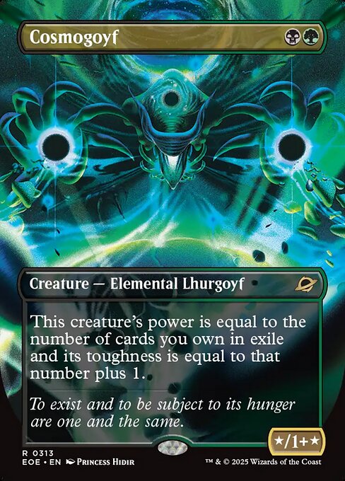 Cosmogoyf [Borderless Foil]