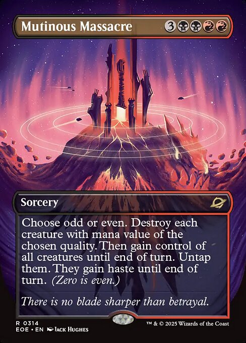 Mutinous Massacre [Borderless Foil]