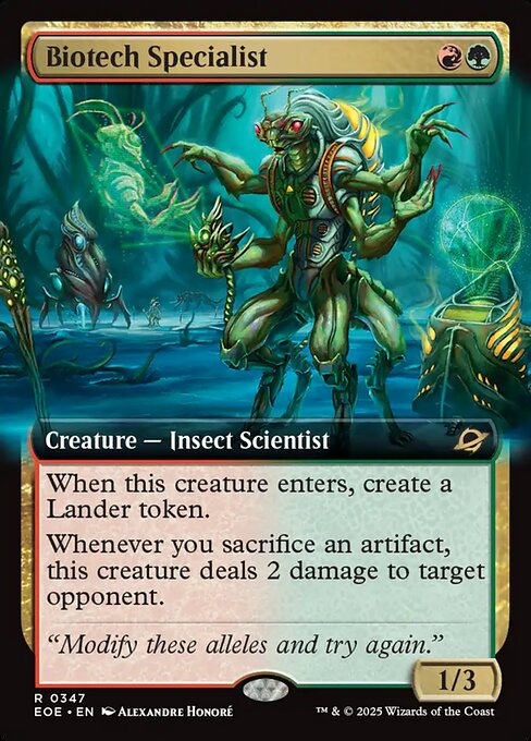 Biotech Specialist [Extended Artwork]