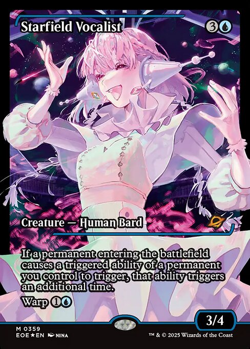 Starfield Vocalist [English Japan Showcase Foil]