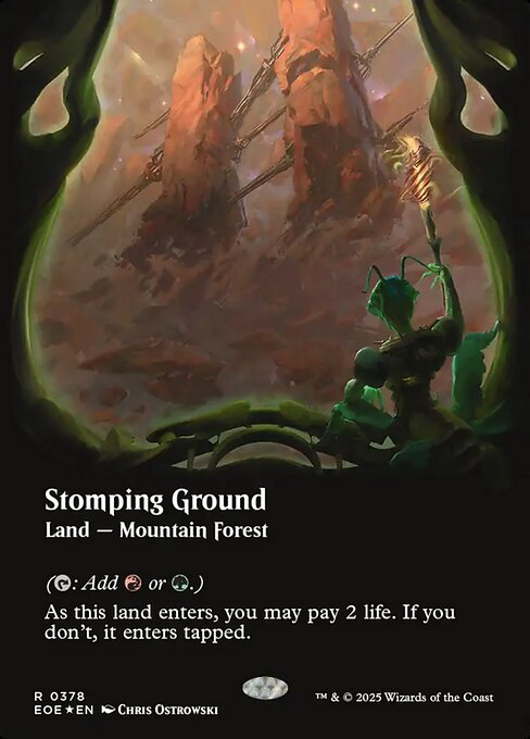 Stomping Ground [Extended Artwork Borderless Foil]