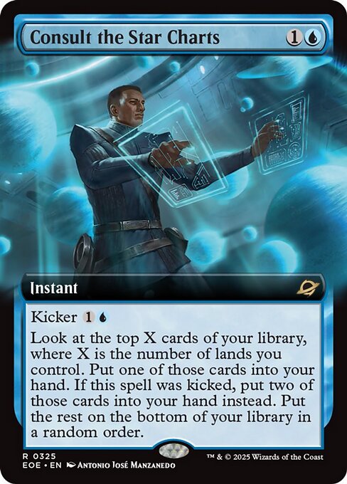 Consult the Star Charts [Extended Artwork Foil]