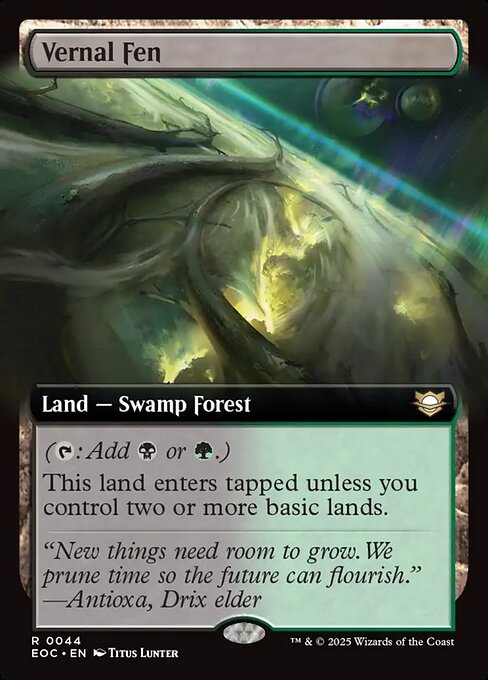 Vernal Fen [Extended Artwork Foil]
