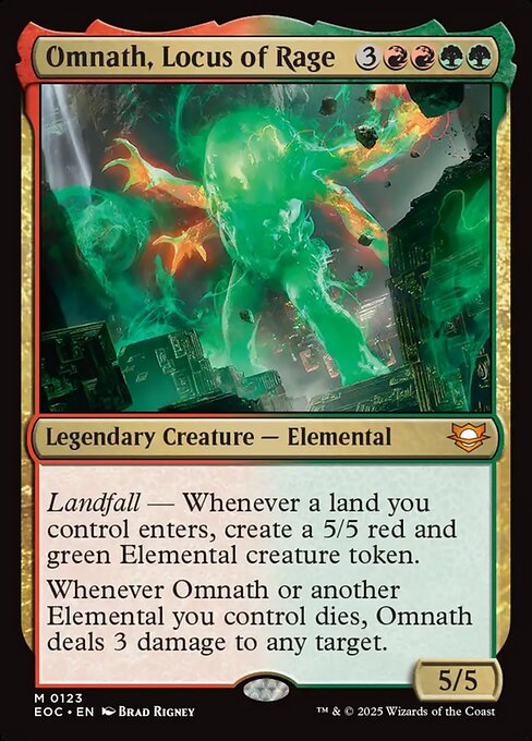 Omnath, Locus of Rage [Foil]
