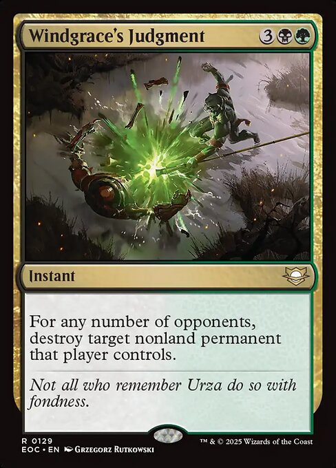 Windgrace's Judgment [Foil]