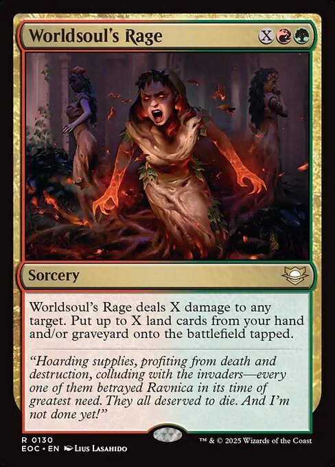 Worldsoul's Rage [Foil]