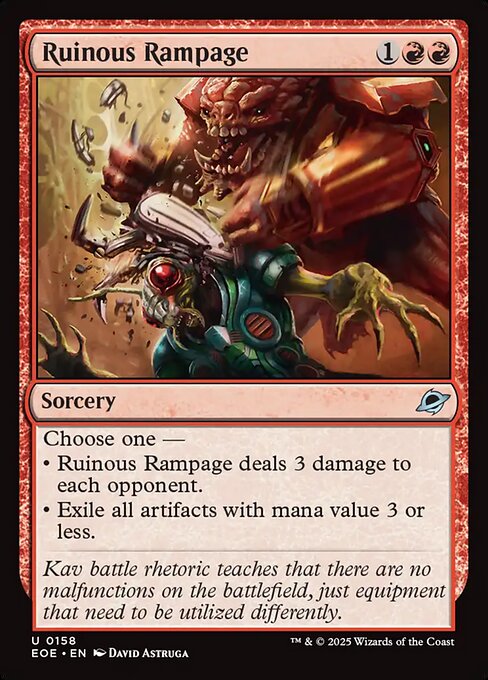 Ruinous Rampage [Foil]