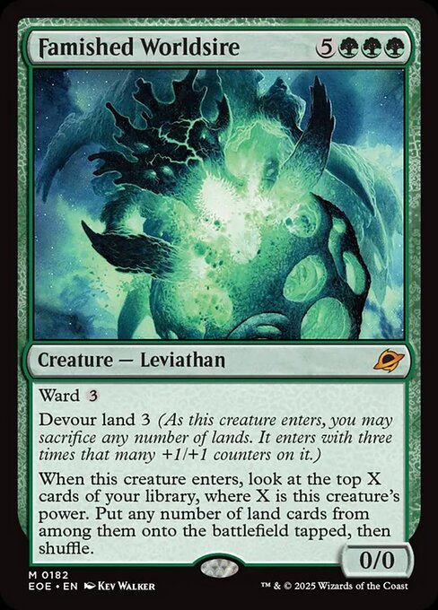Famished Worldsire [Foil]