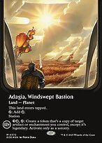 Adagia, Windswept Bastion [Extended Artwork Borderless Foil]