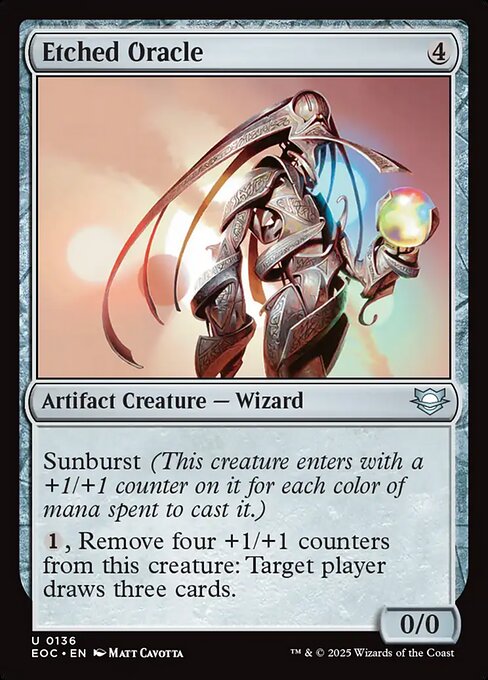 Etched Oracle [Foil]