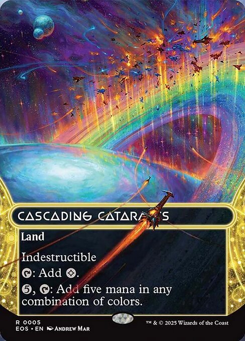 Cascading Cataracts [Borderless Stellar Sight Foil]